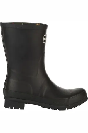 Barbour Regenlaars Women Banbury Black-Schoenmaat 42