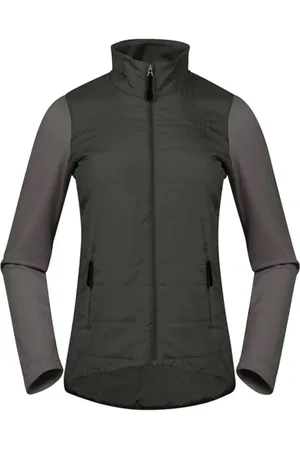 Bergans Jas Dames Stranda Hybrid Jacket Khaki Green-S