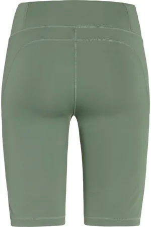 Fjällräven Abisko Short Dames Tights Patina Green S