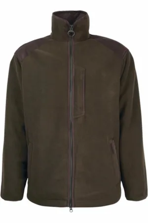 Barbour Vest Men Active Fleece Jacket Olive-S