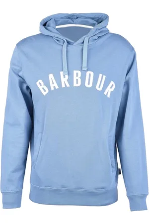Barbour Trui Men Acton Hoodie Force Blue-S