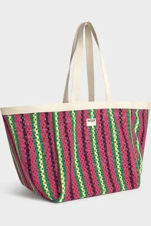 WOUF Tote Bag Tramontane - Strandtas gehaakt - beachbag - Multicolor