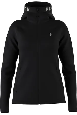 Peak Performance W Rider Zip Hood - - Outdoor Kleding - Fleeces en Truien - Fleece