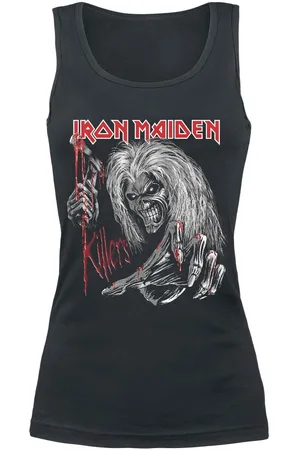 Iron Maiden Ed Kills Again Top L Katoen Dames - Band merch, Bands