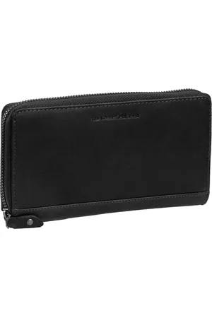 Chesterfield Leren Portemonnee Zwart