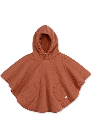 Bemini Reisponcho - 9-36m - Pady Quilted + jersey - Brick