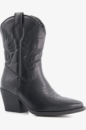 Blue Box Lage dames cowboy western boots - Maat 41
