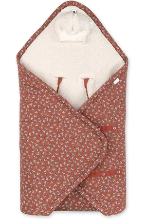 Bemini Voetenzak - Biside 0-12m - Pady jersey + teddy - Print Heidi Carmin