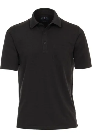 Casa Moda Polo Antraciet Melange - Maat 6XL - Heren
