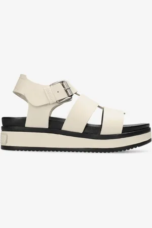 Shabbies Amsterdam Sandalen Maro Bold Off White - Maat 42