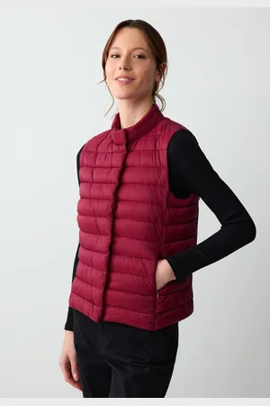 Jimmy Key Mouwloos Opblaasbaar Vest Met Rits Detail