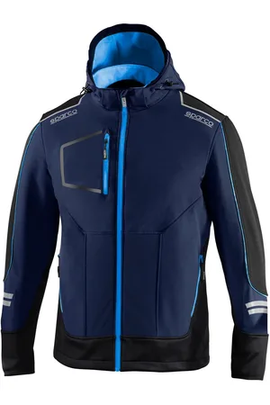Sparco Tech Softshell Jas - Sportief, Winddicht en waterafstotend | / 2xl | Softshell Jassen | 02412BMAZ5XXL