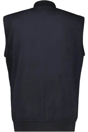Lerros Heren Bodywarmer - 2524618- 485 Classic Navy