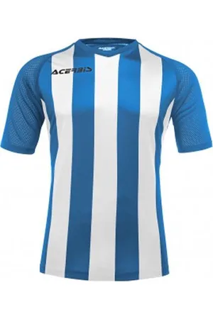 Acerbis Sports JOHAN STRIPED S/SL JERSEY (Sportshirt) ROYAL/WHITE XL
