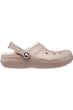 Crocs Classic Fuzz Lined Clog Instappers Senior