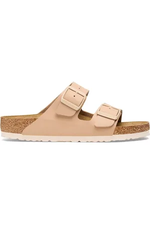 Birkenstock Arizona Slippers - Wit Patent - Narrow Fit - Maat 45 - Dames