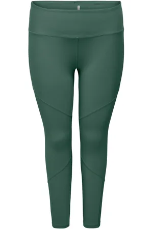 ONLY Jana High Waist Train Tights Dames (curvy) - Maat 48/50