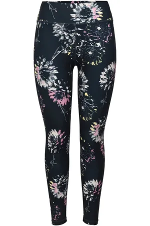 ONLY Jam Sky High Waist AOP Train Tight Dames - Maat XL