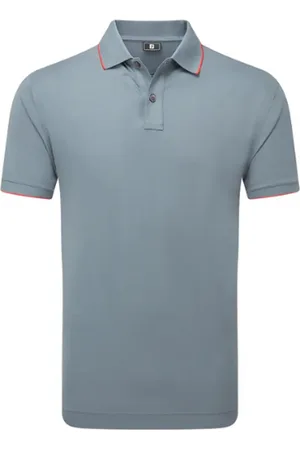 FootJoy Stretch Pique Heren Polo Shirt /Hibiscus
