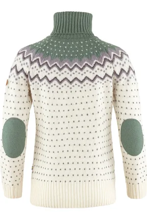 Fjällräven Övik Knit Roller Neck W Dames Outdoortrui - Maat S
