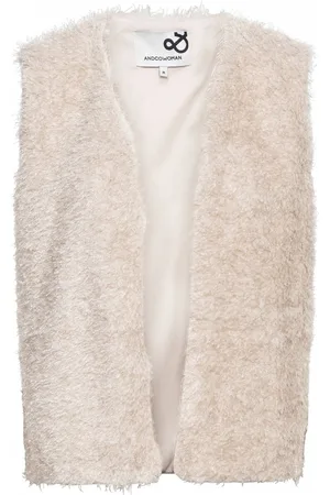 &Co Woman &Co GL103 Gilet Elaine Light Sand