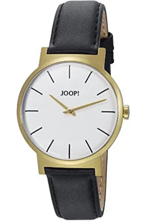 JOOP! UHR, ORIGIN HERREN, GOLD, LEDERARMBAND