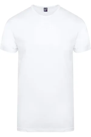 Alan Red Derby Heren T-shirt Extra Lang Rond 2-Pack - XXL
