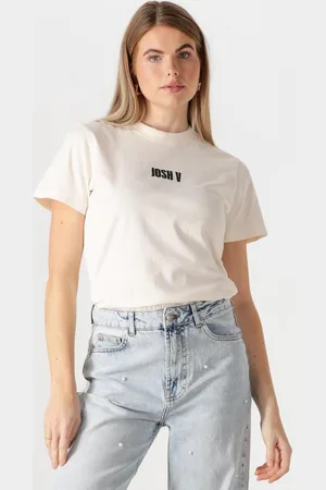 Josh V Jv Dorie Monogram Tops & T-shirts Dames - Shirt - - Maat XL