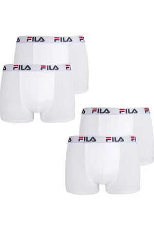 Fila BOXERS 4 PACK Urban Boxershorts voor heren, ondergoed Boxers FU5016