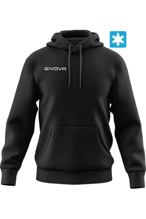 Givova Cotton Sweatshirt Hoodie Black Xl