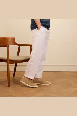 Van Lier Heren - suède loafers - Maat 40