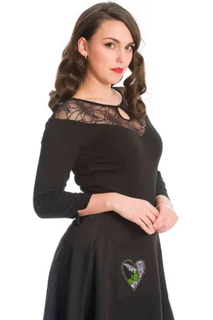 Dancing Days SPIDER NIGHTS Longsleeve top - 2XL
