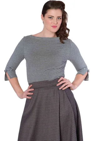 Dancing Days SIMPLY STRIPE Longsleeve top - 4XL