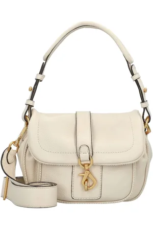 Abro+ Schoudertas Leather Dalia Star Saddle Shoulderbag Crème