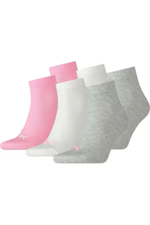 PUMA SOKKEN 6 paar unisex kwartsokken, sneakers maat. 35 - 49 voor dames- en herensokken