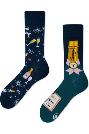 Many Mornings Unisex sokken - Champagne Shower - Unisex - Maat: 43 - 46
