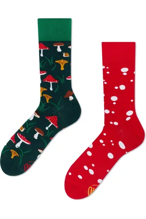 Many Mornings Unisex sokken - Meet The Shrooms - Unisex - Maat: 35 - 38