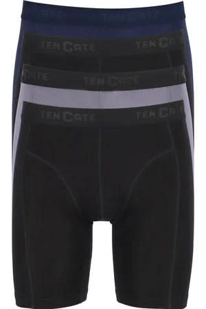 Ten Cate 4-Pack Bamboe Heren Long boxershorts - 32389 - Mannen onderbroek met lange pijpjes - Tegen schurende benen - M