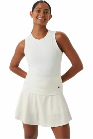 Björn Borg Tanktop Bjorn Borg Women Ace Rib Pocket Egret-XL