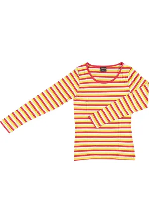 Apollo Verkleedshirt Oeteldonk Dames Katoen Rood/geel Maat S