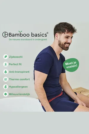 Bamboo Basics Comfortabel & Zijdezacht Max Daily - Bamboe Compressiesokken Heren / Dames - - 38