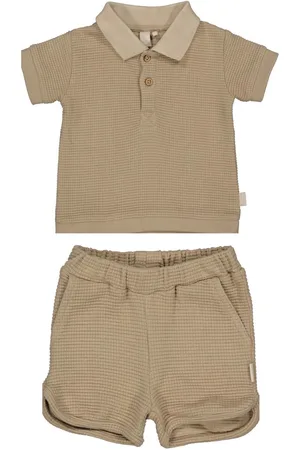 LEVV Baby set jongens Polo-shirt Kees en Short Kris maat 68