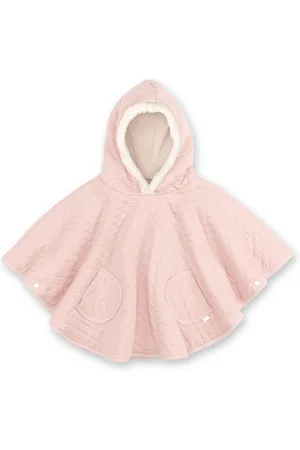Bemini Reisponcho - 9-36m - Pady quilted + teddy - Blush
