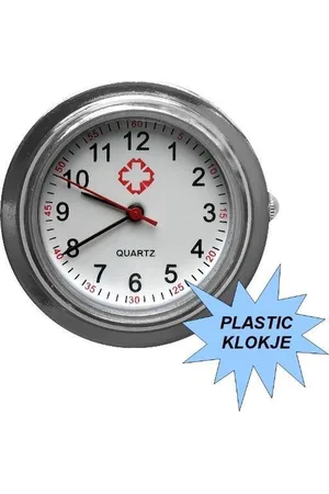 Fako Bijoux® Verpleegstershorloge - Zusterhorloge - Uurwerk - Classic