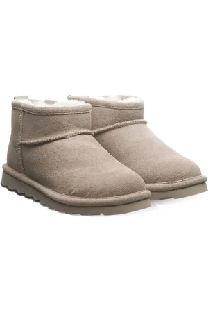 Bearpaw Shorty winterenkellaarzen voor dames Lamsvachtlaarzen 2860W500 Mushroom