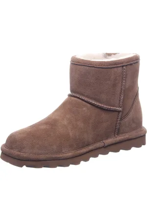 Bearpaw Alyssa winter enkellaarzen voor dames Lamsvachtlaarzen 2130W cacao