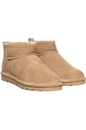 Bearpaw Shorty winterenkellaarzen voor dames Lamsvachtlaarzen 2860W 243 Ice Coffee