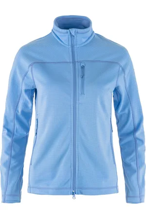 Fjällräven Abisko Lite Fleece Jacket Women - Outdoorvest - Dames - Blauw - Maat M