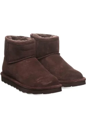Bearpaw Alyssa Winterenkellaarzen voor dames Lamsvachtlaarzen 2130W 129 Walnut