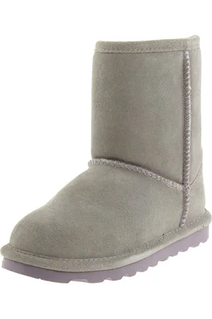 Bearpaw Elle jeugd winterlaarzen voor meisjes Lamsvachtlaarzen 1962Y grijze mist